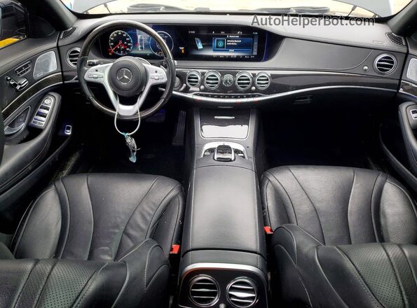 WDDUG6EB8KA494041 2019 MERCEDES-BENZ S Черный 