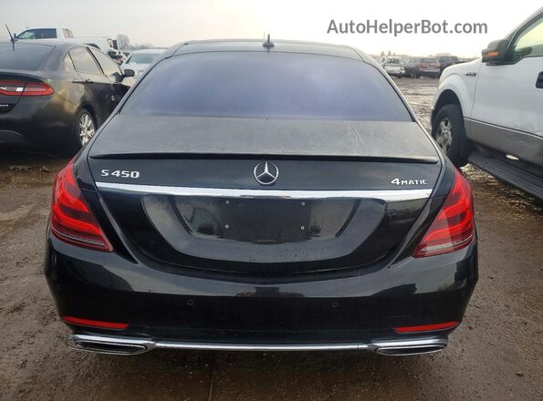 WDDUG6EBXJA346911 2018 MERCEDES-BENZ S Black Widok z tyłu