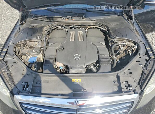 WDDUG6GB1KA488014 2019 MERCEDES-BENZ S Черный Вид подкапотного пространства