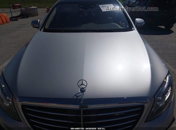 WDDUG7JBXHA319875 2017 MERCEDES-BENZ AMG S 63 Gray Вид спереду