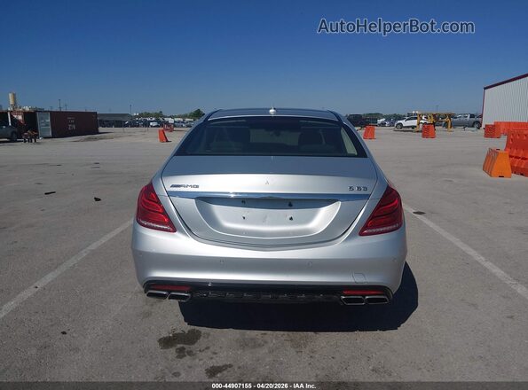 WDDUG7JBXHA319875 2017 MERCEDES-BENZ AMG S 63 Gray 