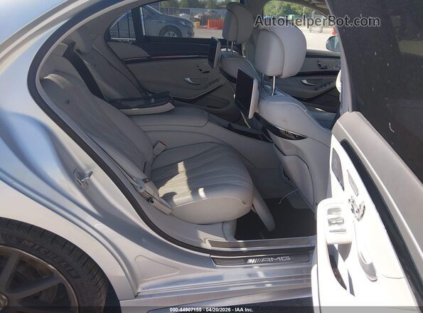 WDDUG7JBXHA319875 2017 MERCEDES-BENZ AMG S 63 Gray Вид наклейки з VIN-кодом