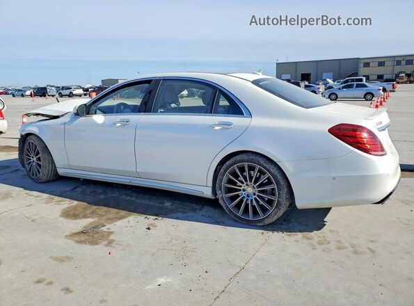 WDDUG8CB1GA230326 2016 MERCEDES-BENZ S White Tył lewy