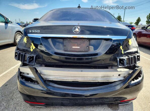 WDDUG8CB1GA257915 2016 MERCEDES-BENZ S Black Rear view
