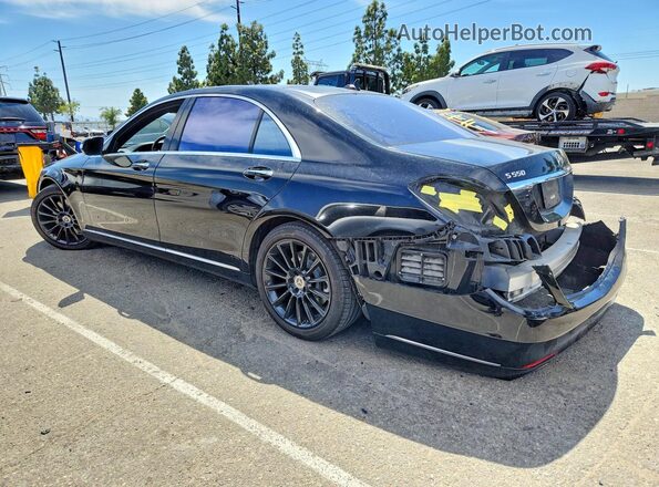 WDDUG8CB1GA257915 2016 MERCEDES-BENZ S Black Rear left
