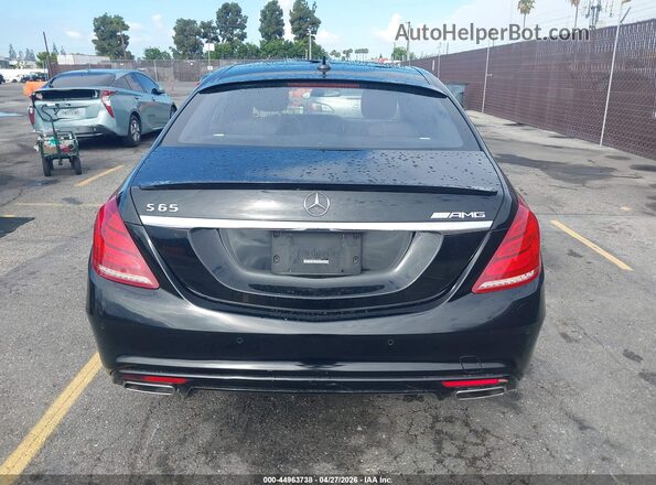 WDDUG8CB5GA205588 2016 MERCEDES-BENZ S-CLASS Black 