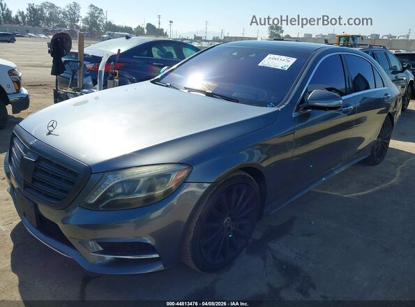 WDDUG8CB5HA339972 2017 MERCEDES-BENZ S-CLASS Gray Przód lewy