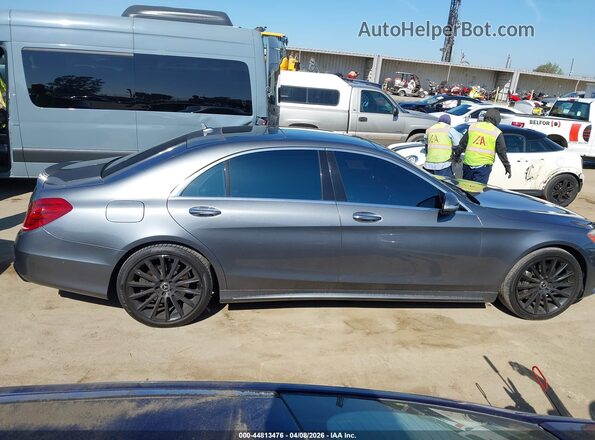 WDDUG8CB5HA339972 2017 MERCEDES-BENZ S-CLASS Gray Widok wnętrza z tyłu