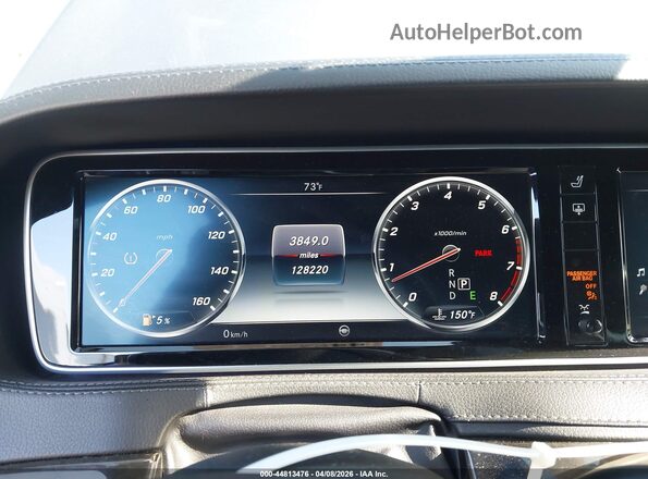 WDDUG8CB5HA339972 2017 MERCEDES-BENZ S-CLASS Gray Widok tylnych siedzeń