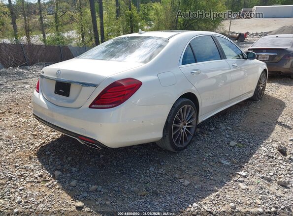 WDDUG8CB7GA236096 2016 MERCEDES-BENZ S-CLASS White Rear right