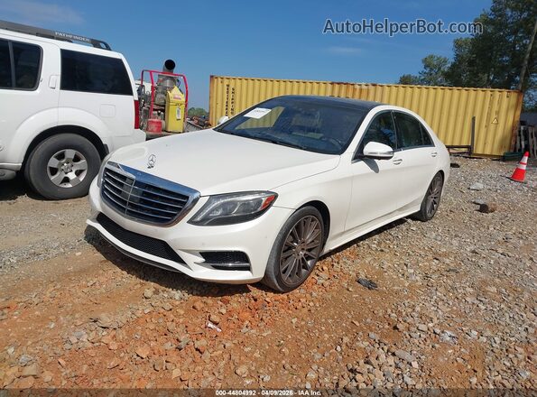 WDDUG8CB7GA236096 2016 MERCEDES-BENZ S-CLASS White Front left