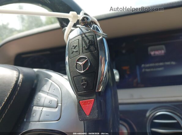 WDDUG8CB7GA236096 2016 MERCEDES-BENZ S-CLASS White Dashboard view