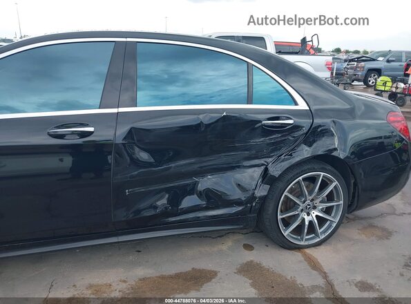 WDDUG8DB0KA436583 2019 MERCEDES-BENZ S-CLASS Black Դիմացի տեսք
