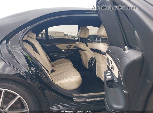 WDDUG8DB0KA436583 2019 MERCEDES-BENZ S-CLASS Black VIN կոդի պիտակի տեսք