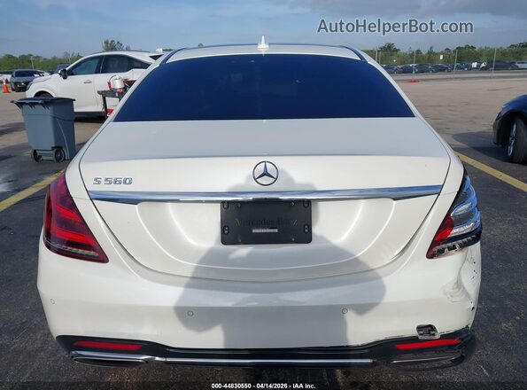 WDDUG8DB0KA474833 2019 MERCEDES-BENZ S-CLASS Белый 