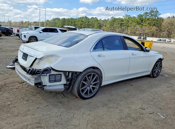 WDDUG8DB0KA486996 2019 MERCEDES-BENZ S White Tył prawy