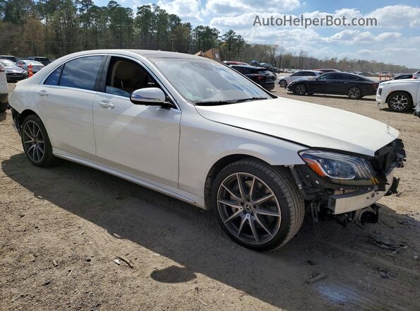 WDDUG8DB0KA486996 2019 MERCEDES-BENZ S White Przód prawy