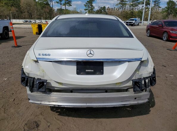 WDDUG8DB0KA486996 2019 MERCEDES-BENZ S White Widok z tyłu