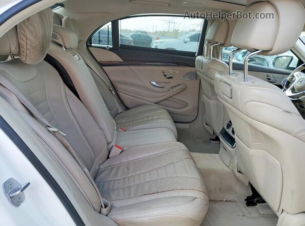 WDDUG8DB0KA486996 2019 MERCEDES-BENZ S White Widok tylnych siedzeń