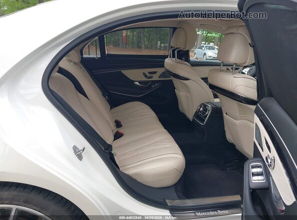 WDDUG8DB7LA521910 2020 MERCEDES-BENZ S-CLASS White VIN sticker view