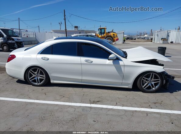 WDDUG8DBXKA487928 2019 MERCEDES-BENZ S-CLASS White Vista del cuadro de instrumentos