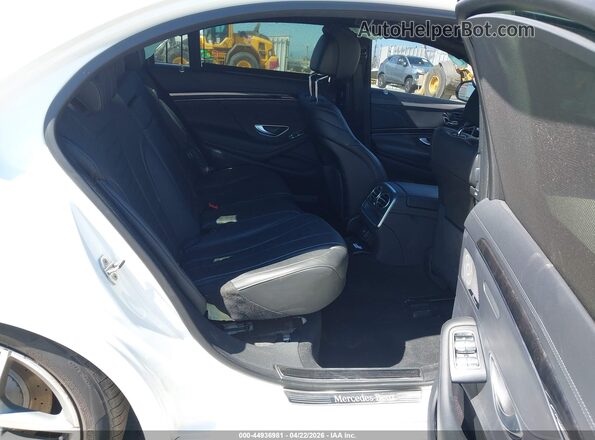 WDDUG8DBXKA487928 2019 MERCEDES-BENZ S-CLASS White Vista de la etiqueta del VIN