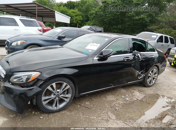 WDDWF4JB0JR333608 2018 MERCEDES-BENZ C-CLASS Black Սալոնի հետևի տեսք