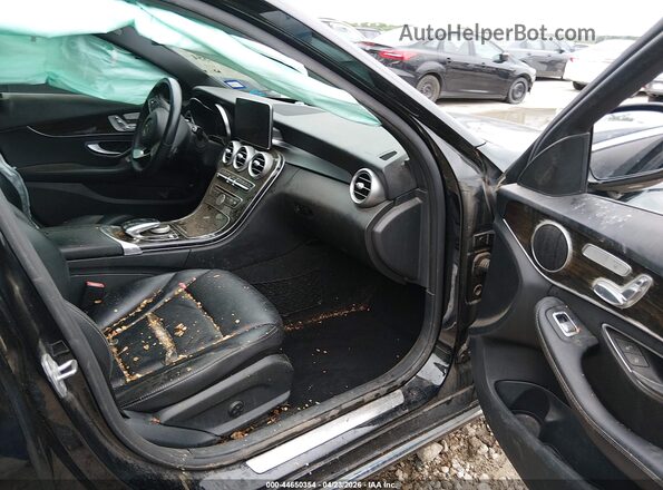 WDDWF4JB0JR333608 2018 MERCEDES-BENZ C-CLASS Black Սալոնի դիմացի տեսք