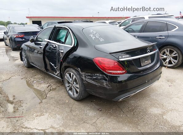 WDDWF4JB0JR333608 2018 MERCEDES-BENZ C-CLASS Black Հետևի ձախ