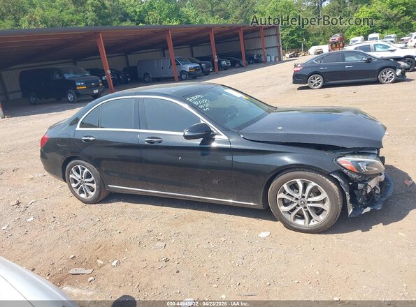 WDDWF4JB4JR389986 2018 MERCEDES-BENZ C-CLASS Black 360 interior view