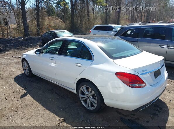 WDDWF4KB1JR418892 2018 MERCEDES-BENZ C-CLASS White სალონის 360-გრადუსიანი ხედი