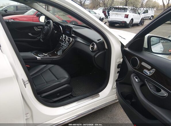 WDDWF4KB3JR311293 2018 MERCEDES-BENZ C-CLASS White Սալոնի դիմացի տեսք