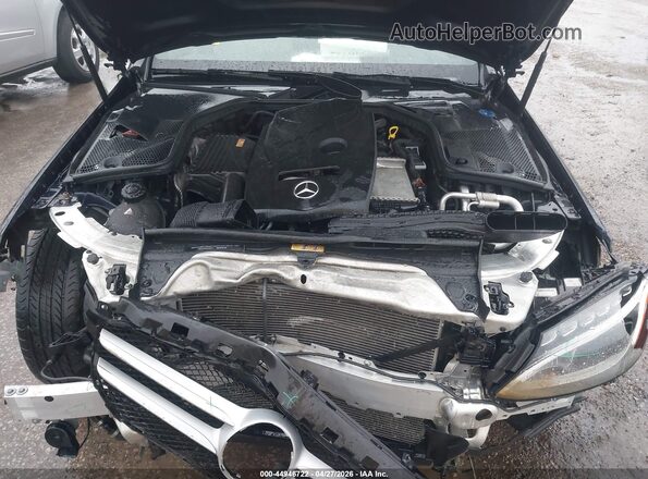 WDDWF4KB4JR409149 2018 MERCEDES-BENZ C-CLASS Black Rear view
