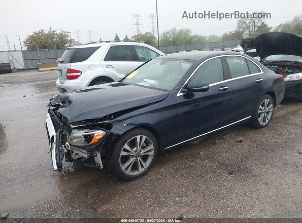 WDDWF4KB4JR409149 2018 MERCEDES-BENZ C-CLASS Black Front left