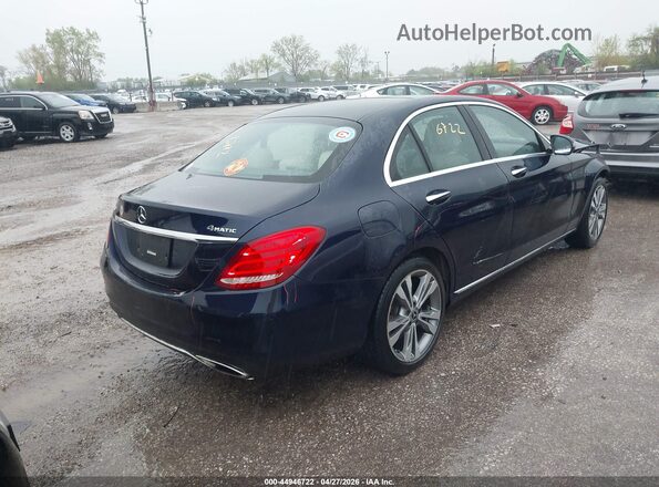 WDDWF4KB4JR409149 2018 MERCEDES-BENZ C-CLASS Black Rear right