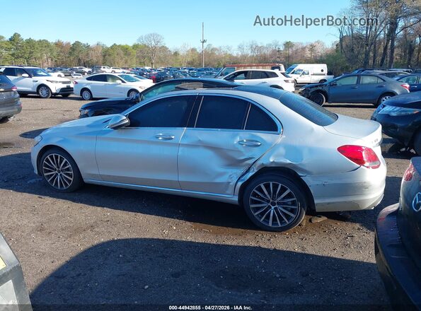 WDDWF4KB7JR327965 2018 MERCEDES-BENZ C-CLASS Серебряный Панорамный вид салона 360°