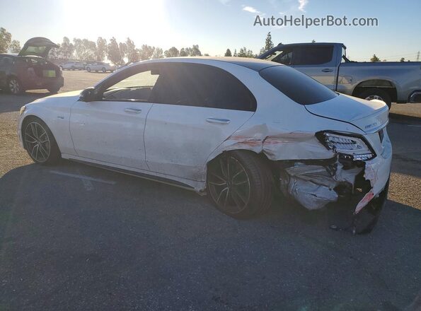WDDWF6EB5LR552864 2020 MERCEDES-BENZ C White Rear left
