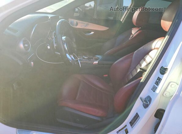 WDDWF6EB5LR552864 2020 MERCEDES-BENZ C White Front interior view