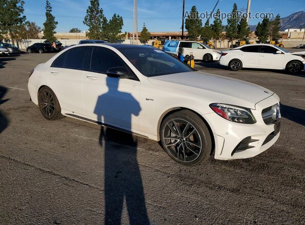 WDDWF6EB5LR552864 2020 MERCEDES-BENZ C White Front right