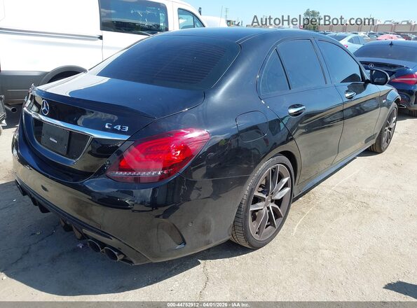 WDDWF6EB5LR564853 2020 MERCEDES-BENZ AMG C 43 Black Rear right