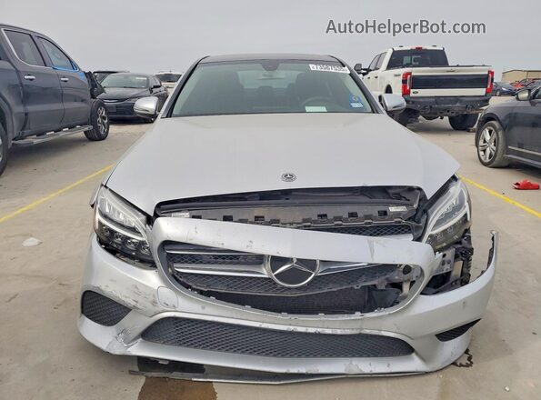 WDDWF8DB4LR558359 2020 MERCEDES-BENZ C Silver Vista frontal