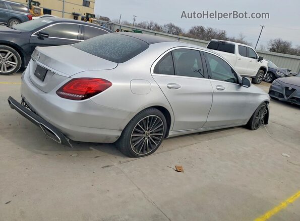 WDDWF8DB4LR558359 2020 MERCEDES-BENZ C Silver Trasero derecho