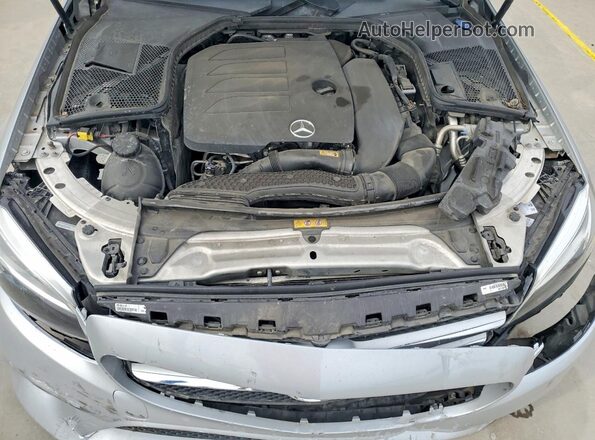 WDDWF8DB4LR558359 2020 MERCEDES-BENZ C Silver Vista interior trasera