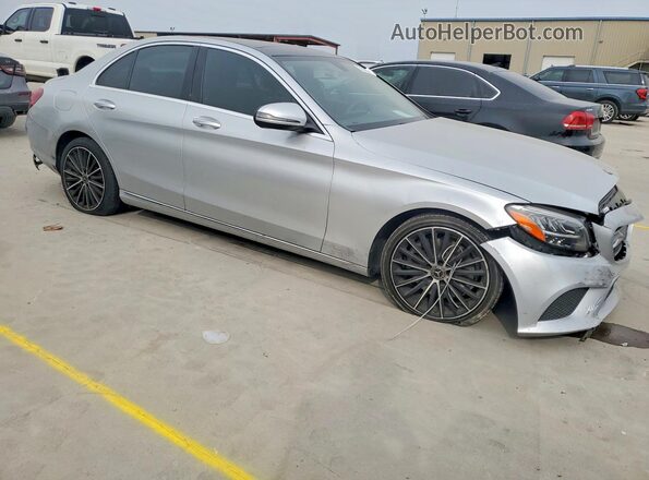 WDDWF8DB4LR558359 2020 MERCEDES-BENZ C Silver Delantero derecho