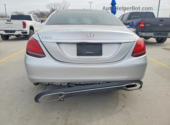 WDDWF8DB4LR558359 2020 MERCEDES-BENZ C Silver Vista trasera
