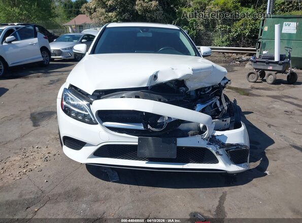 WDDWF8EB5LR541519 2020 MERCEDES-BENZ C-CLASS White Widok zestawu wskaźników