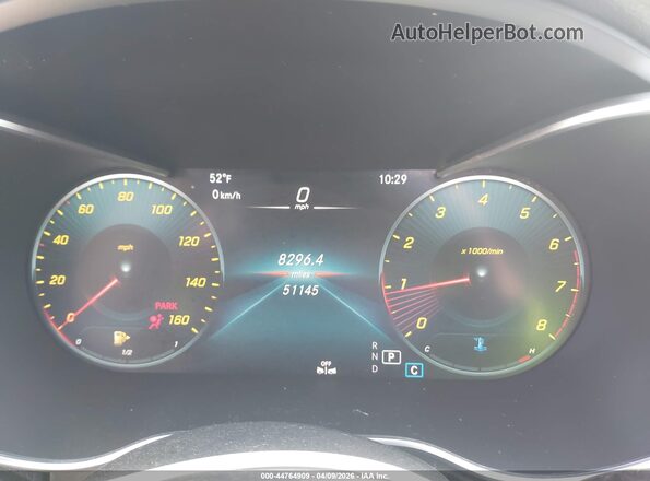 WDDWF8EB6LR526592 2020 MERCEDES-BENZ C-CLASS Silver Вид задніх сидінь