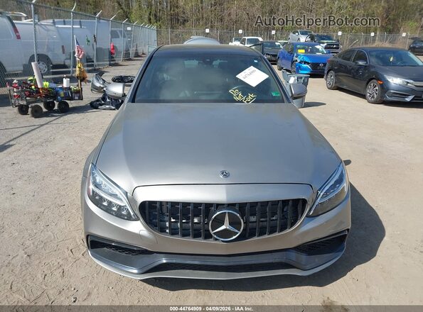 WDDWF8EB6LR526592 2020 MERCEDES-BENZ C-CLASS Silver Вид щитка приладів