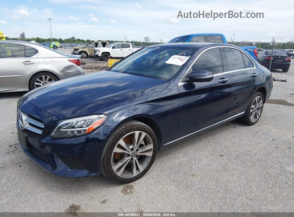 WDDWF8EB8LR548402 2020 MERCEDES-BENZ C-CLASS Blue Vista tres cuartos delantera izquierda