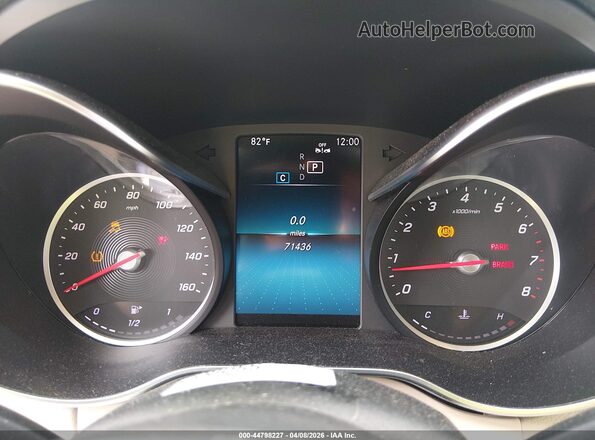 WDDWF8EB8LR548402 2020 MERCEDES-BENZ C-CLASS Blue Vista de los asientos traseros